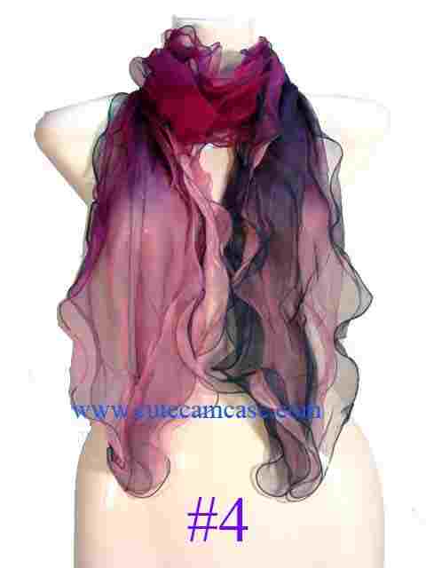 silk long scarf