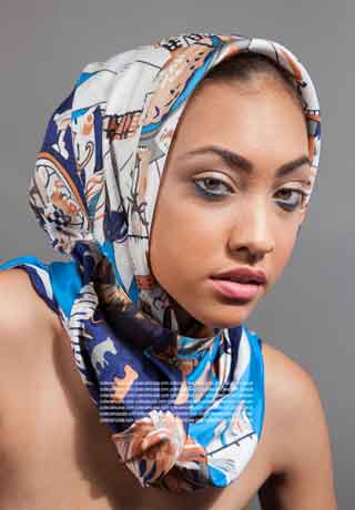 silk scarf