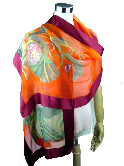 silk square scarf