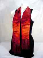 silk long scarf