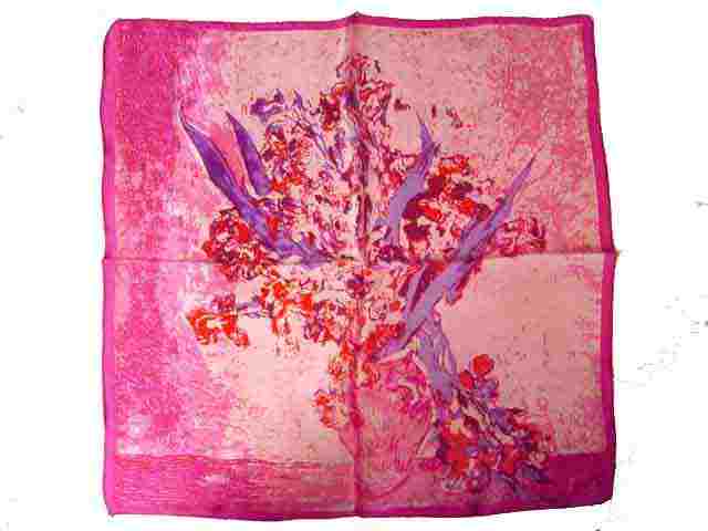 silk square scarf