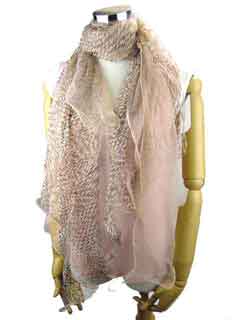 silk long scarf