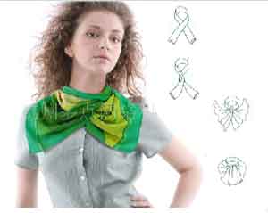 silk scarf