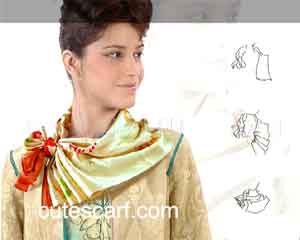 silk scarf