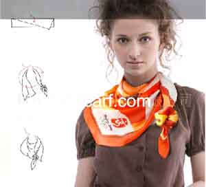 silk scarf